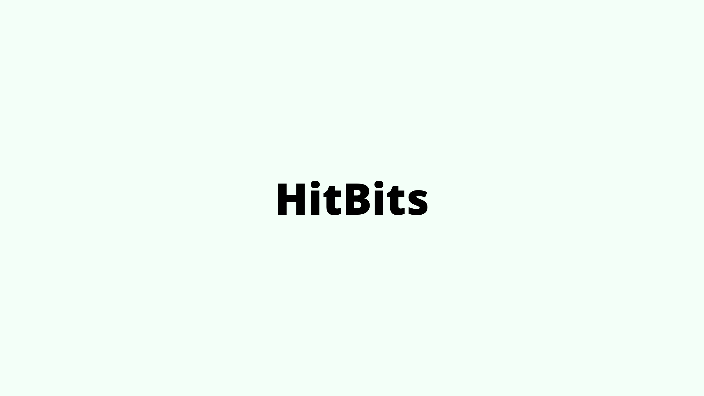 hitbits banner
